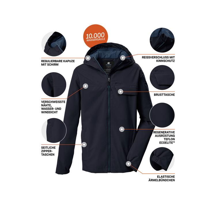 KILLTEC KILLTEC KOS 125 BYS JCKT Softshelljacke Kinder - Blau3044 - 3 | SportScheck