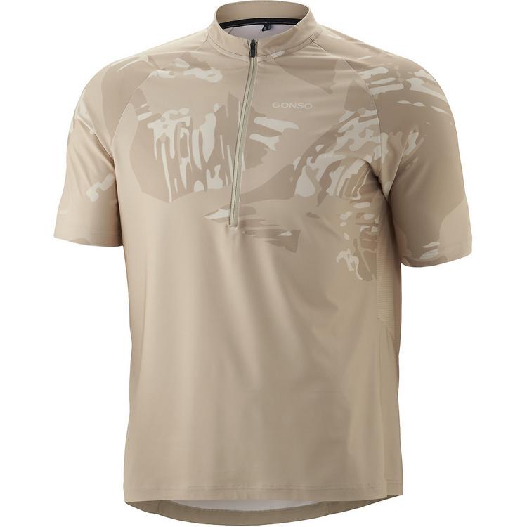 Gonso Gonso Adventure Jersey 3/4 Zip M Trikot Herren - Crema633 - 1 | SportScheck