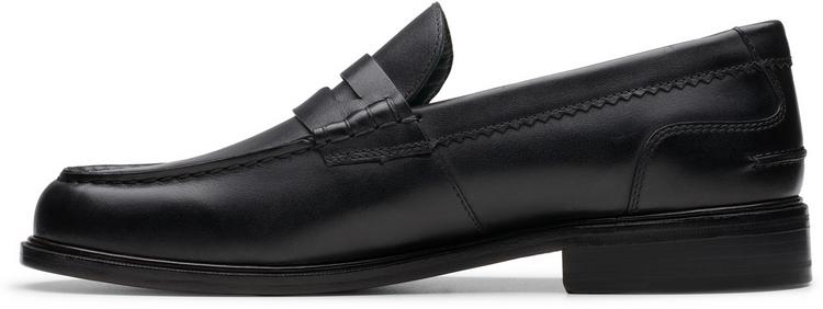 Clarks Clarks CraftJames Slipper Herren - 1216 Black Leather - 0 | SportScheck