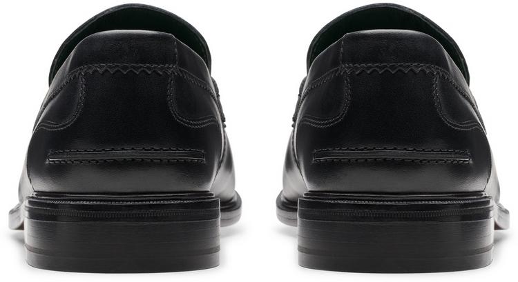 Clarks Clarks CraftJames Slipper Herren - 1216 Black Leather - 3 | SportScheck