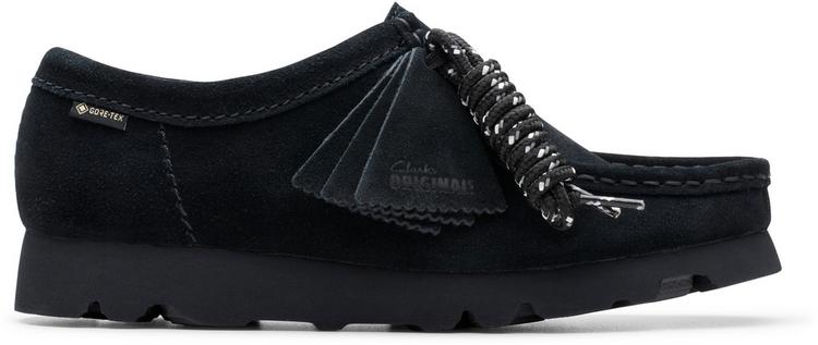 Clarks Originals Clarks Originals Wallabee.GTX Halbschuhe Damen - 1219 Black Sde - 0 | SportScheck