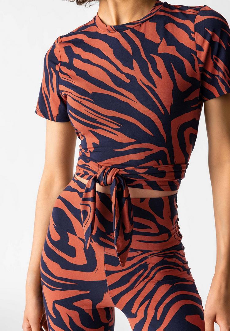Snocks Snocks Leggings Tights Damen - tiger - 2 | SportScheck