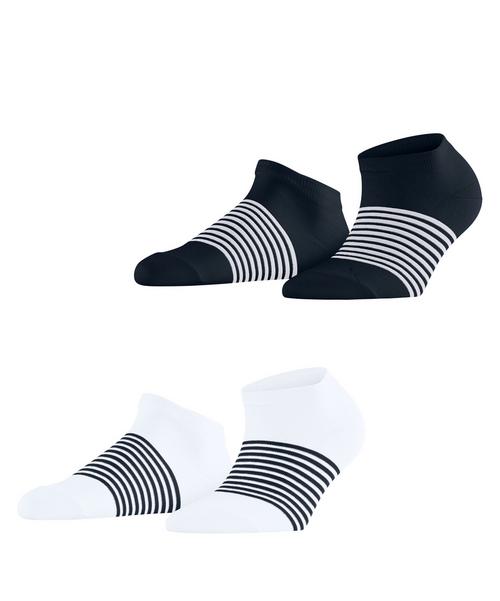ESPRIT Summer Stripe  2-Pack Socken Damen