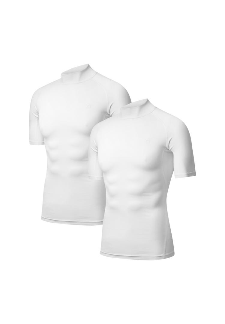 DANISH ENDURANCE DANISH ENDURANCE Compression SS Kompressionstop Herren - wei&szlig; - 0 | SportScheck