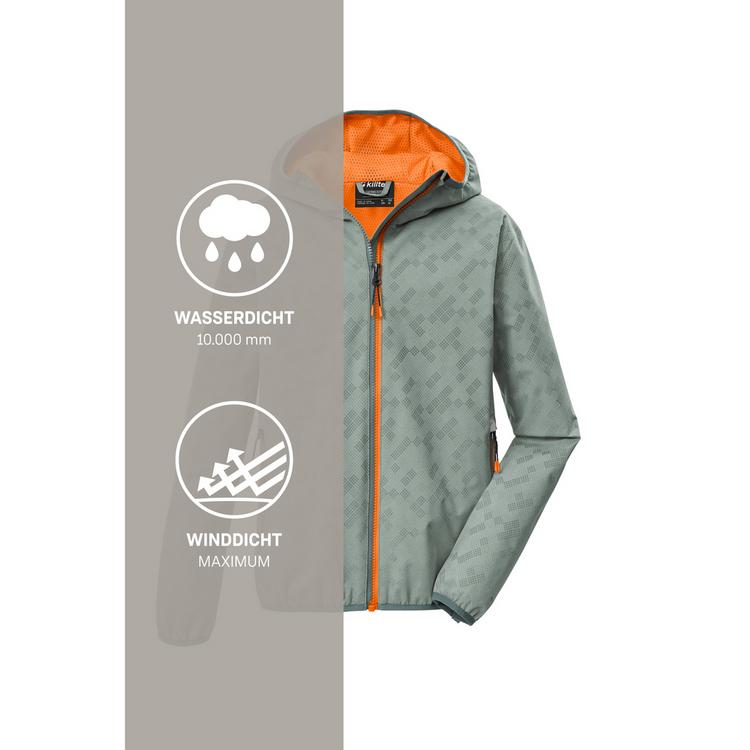 KILLTEC KILLTEC KOS 145 BYS JCKT Softshelljacke Kinder - Gr&uuml;n2047 - 7 | SportScheck