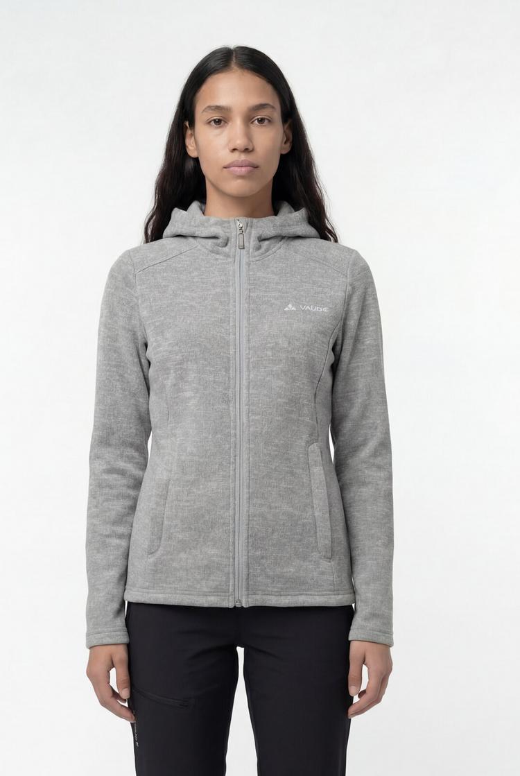 VAUDE VAUDE SE Women's Tikoma Hoody Jacket II Outdoorjacke Damen - pigeon grey - 0 | SportScheck