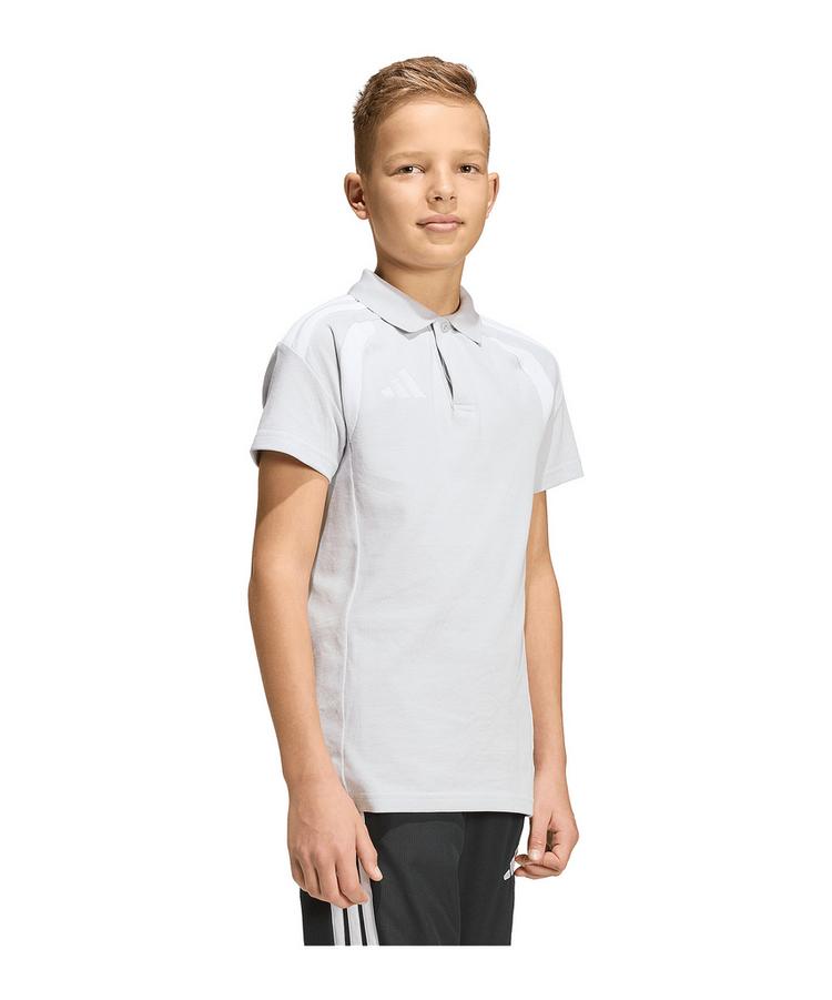 adidas adidas Tiro 26 League Polo Kids Poloshirt Kinder - grauweiss - 0 | SportScheck