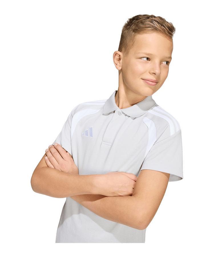 adidas adidas Tiro 26 League Polo Kids Poloshirt Kinder - grauweiss - 2 | SportScheck