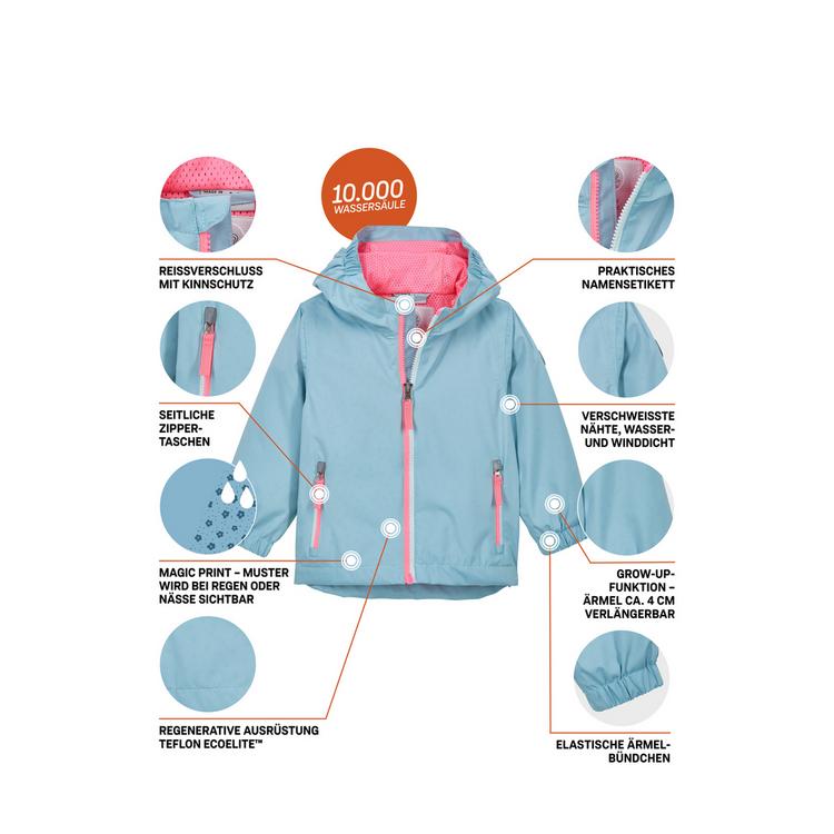 first instinct by killtec first instinct by killtec FIOS 27 MNS JCKT Softshelljacke Kinder - Blau3069 - 6 | SportScheck