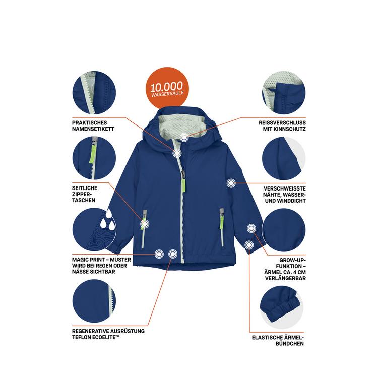 first instinct by killtec first instinct by killtec FIOS 26 MNS JCKT Softshelljacke Kinder - Blau3029 - 6 | SportScheck