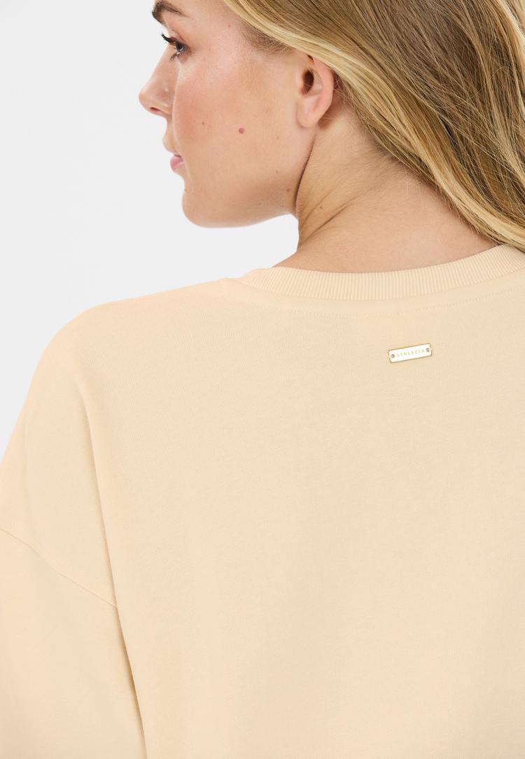 Athlecia Athlecia Crecy Kurzarmhemd Damen - 1106 Oatmeal - 2 | SportScheck