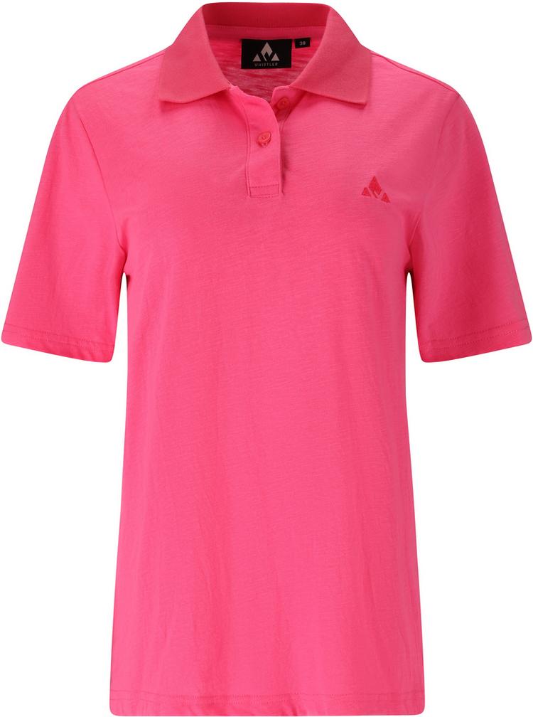 Whistler Whistler Vale Poloshirt Damen - 4308 Hot Pink - 0 | SportScheck