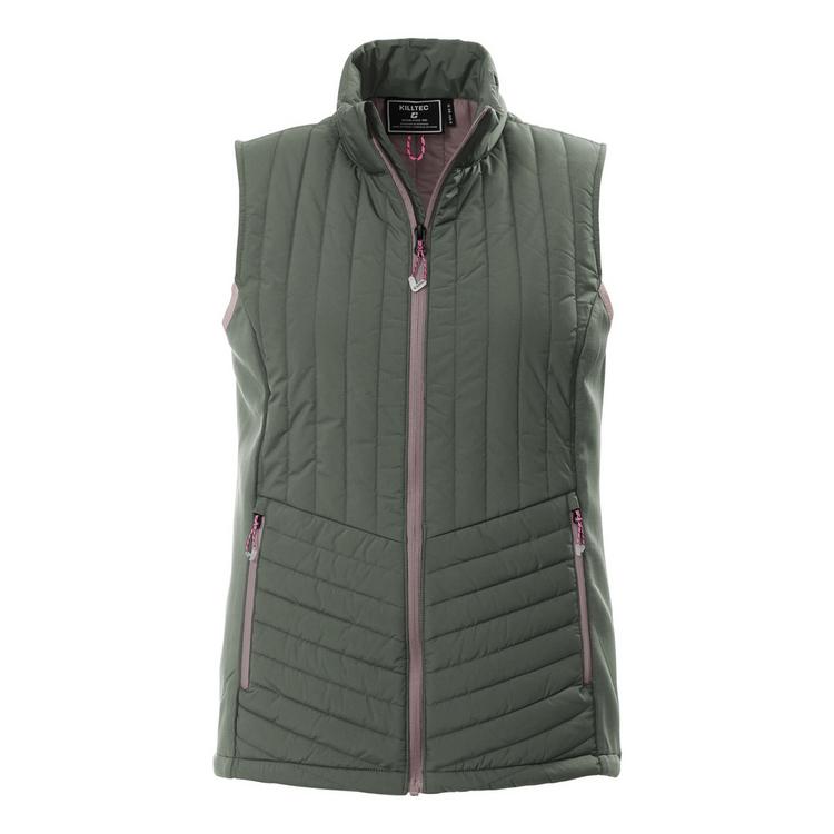 KILLTEC KILLTEC KOS 70 WMN VST Outdoorweste Damen - Gr&uuml;n2044 - 0 | SportScheck