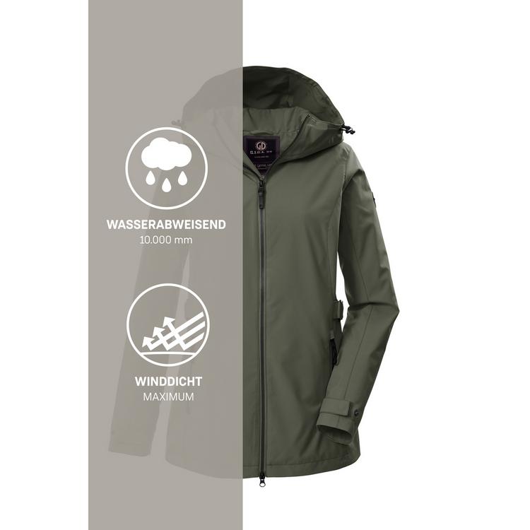 G.I.G.A. DX by killtec G.I.G.A. DX by killtec GS 114 WMN JCKT Softshelljacke Damen - Oliv - 4 | SportScheck
