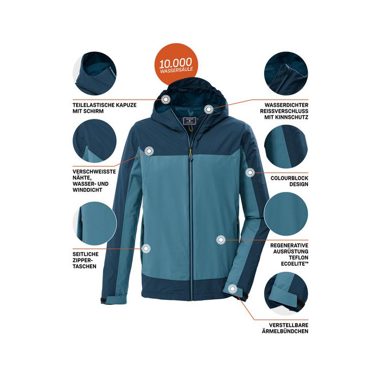 KILLTEC KILLTEC KOS 40 MN JCKT Funktionsjacke Herren - Blau3058 - 3 | SportScheck