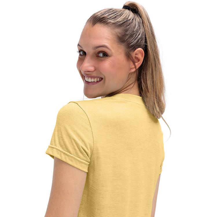 Maier Sports Maier Sports Arvensis S/S W T-Shirt Damen - Gelb7042 - 1 | SportScheck