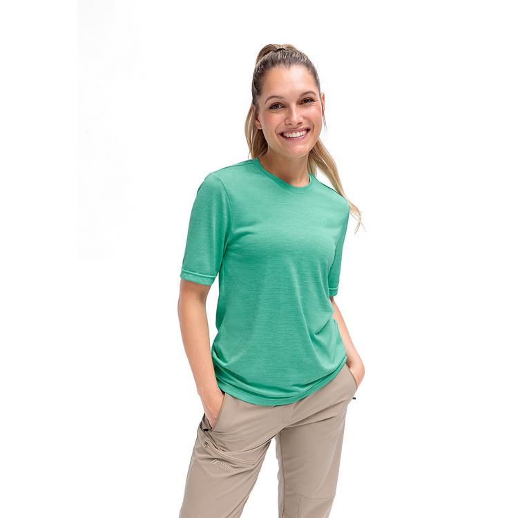 Maier Sports Maier Sports Arvensis H/S W T-Shirt Damen - Gr&uuml;n2034 - 3 | SportScheck