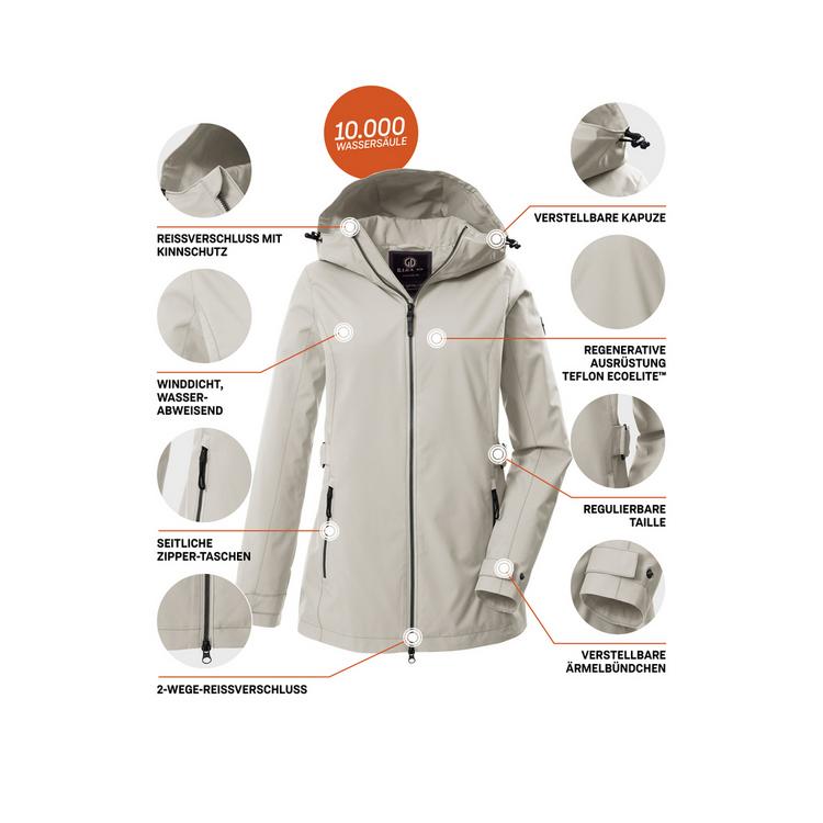 G.I.G.A. DX by killtec G.I.G.A. DX by killtec GS 114 WMN JCKT Softshelljacke Damen - Beige8010 - 3 | SportScheck