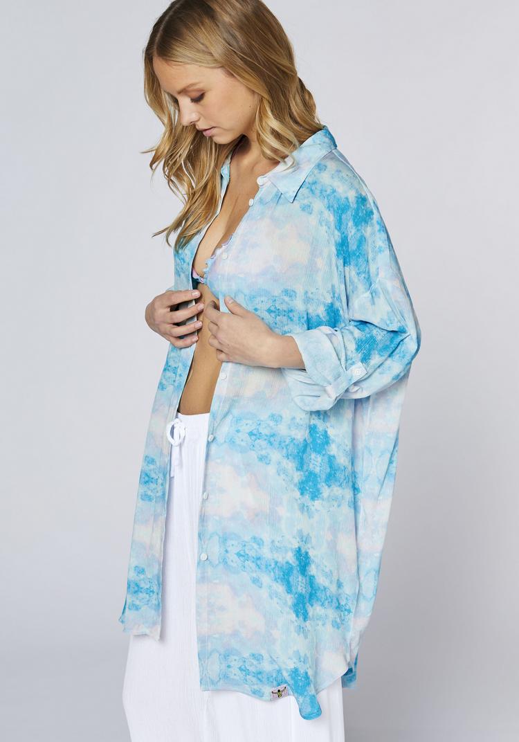 Chiemsee Chiemsee Bluse Kurzarmbluse Damen - 13-4307 Tropical Breeze - 3 | SportScheck