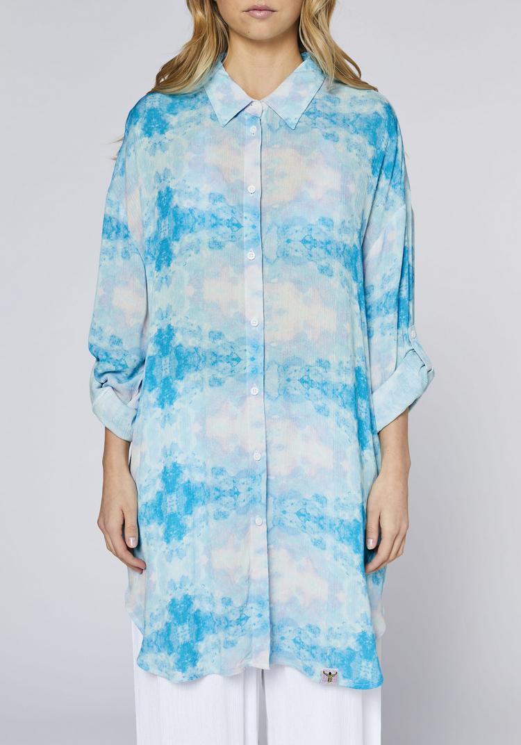 Chiemsee Chiemsee Bluse Kurzarmbluse Damen - 13-4307 Tropical Breeze - 4 | SportScheck