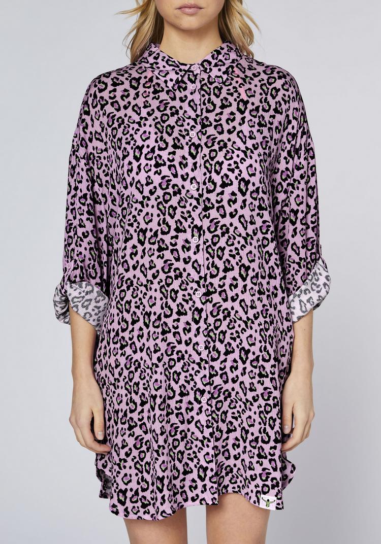 Chiemsee Chiemsee Bluse Kurzarmbluse Damen - 15-3214 Orchid - 4 | SportScheck