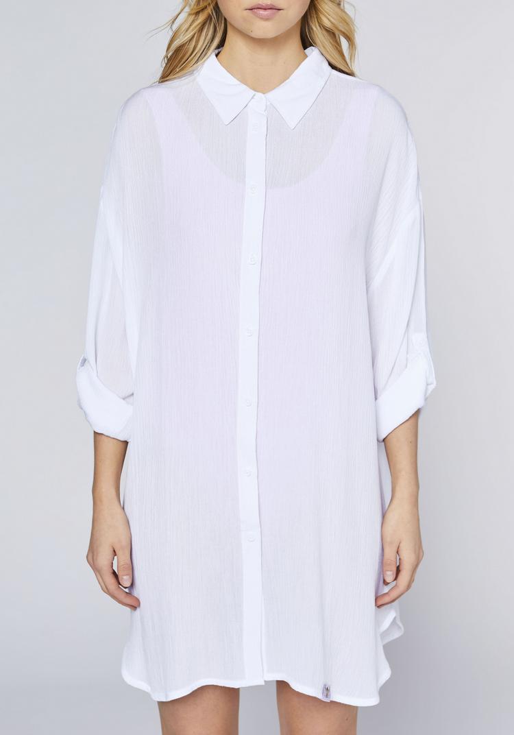 Chiemsee Chiemsee Bluse Kurzarmbluse Damen - 10 White - 4 | SportScheck