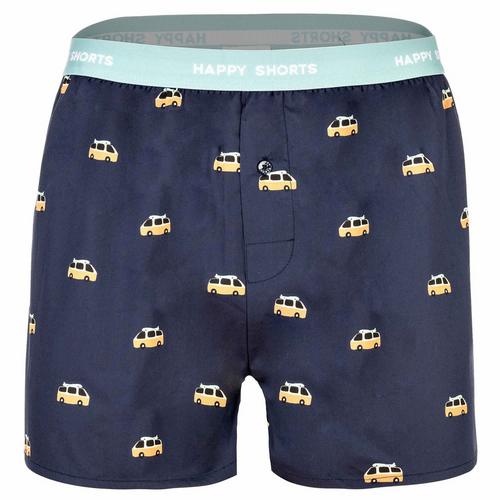 HAPPY SHORTS Web-Boxershorts Unterhose Herren
