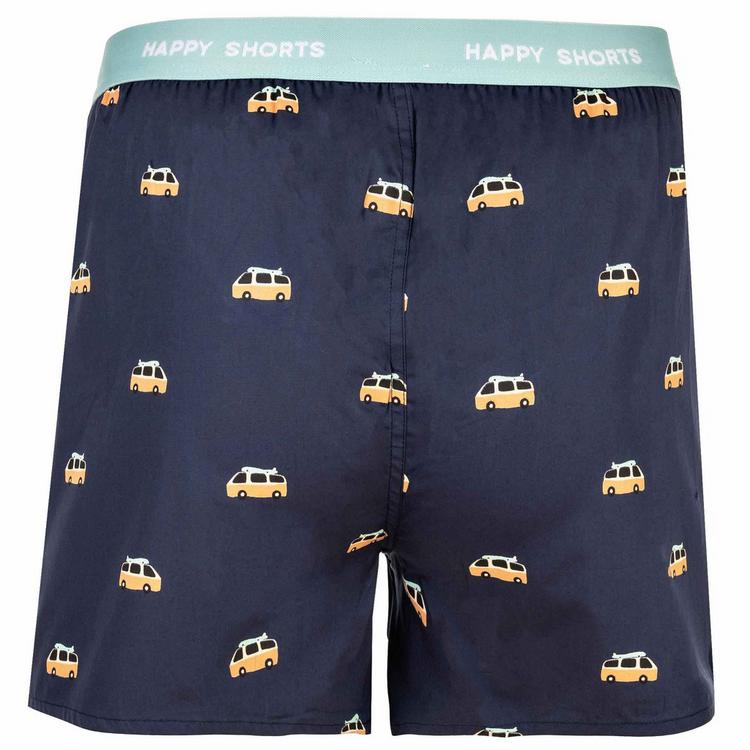 HAPPY SHORTS HAPPY SHORTS Web-Boxershorts Unterhose Herren - Bus - 1 | SportScheck