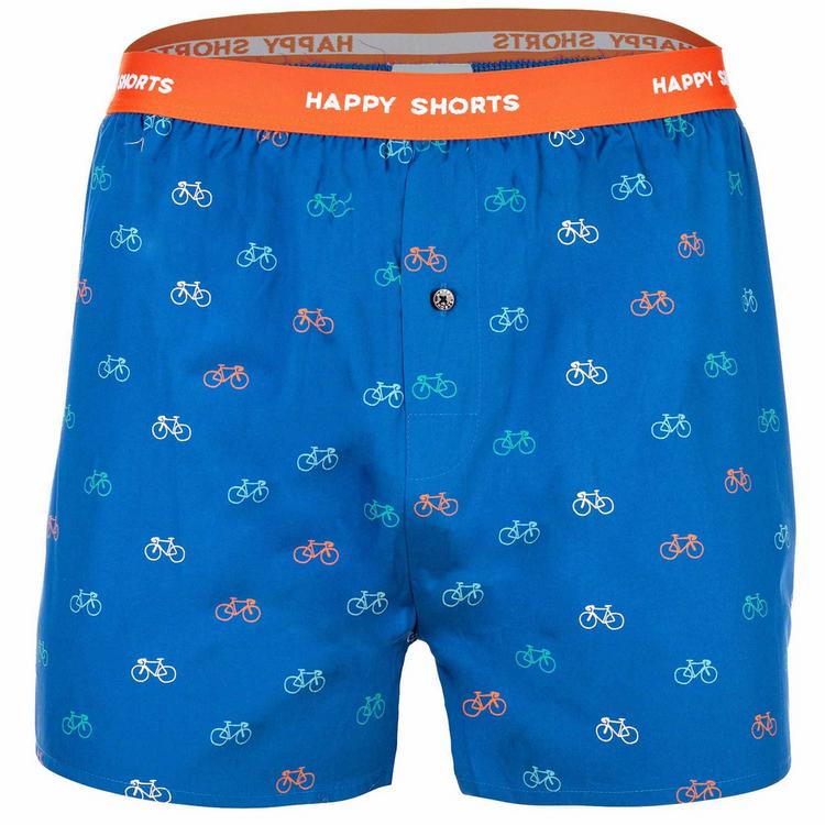 HAPPY SHORTS HAPPY SHORTS Web-Boxershorts Unterhose Herren - Bicycle - 0 | SportScheck