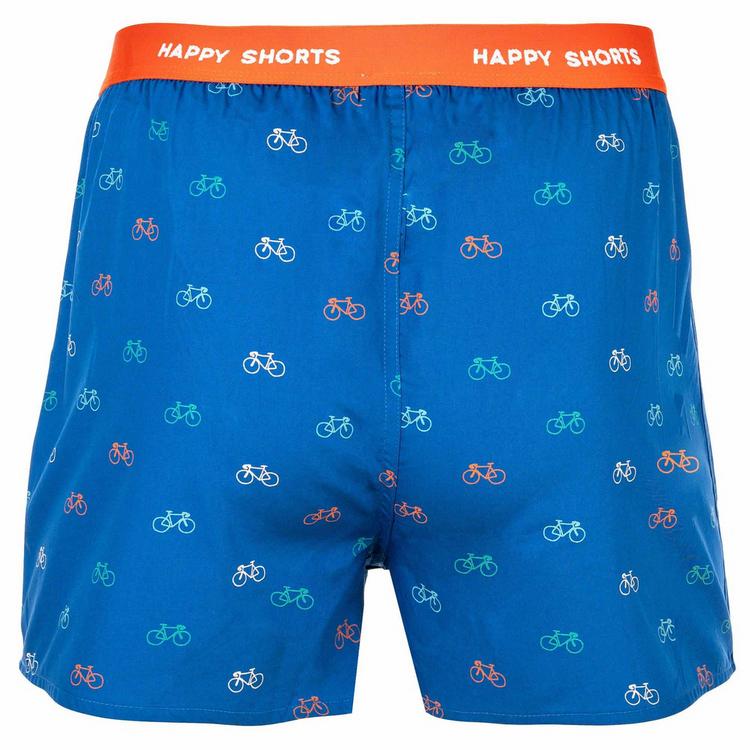 HAPPY SHORTS HAPPY SHORTS Web-Boxershorts Unterhose Herren - Bicycle - 1 | SportScheck