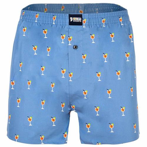 HAPPY SHORTS Web-Boxershorts Unterhose Herren