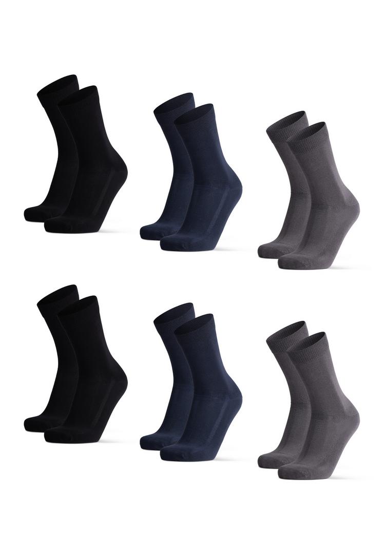 DANISH ENDURANCE DANISH ENDURANCE Bamboo Business Socken - black/grey/navy - 0 | SportScheck