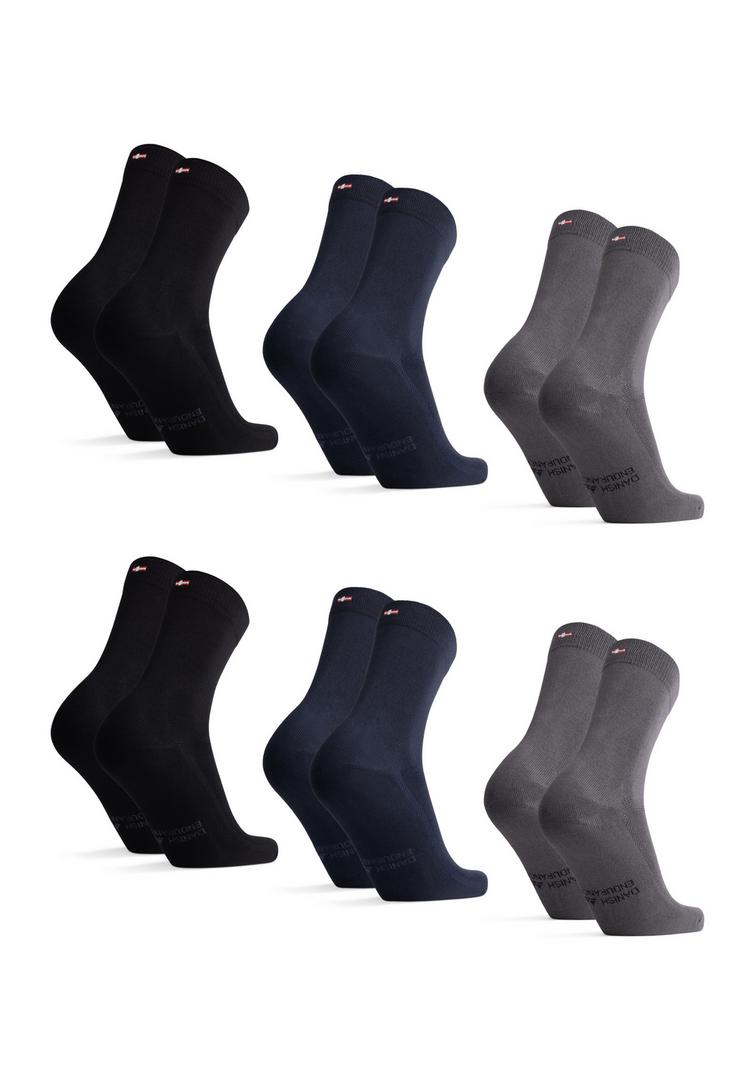 DANISH ENDURANCE DANISH ENDURANCE Bamboo Business Socken - black/grey/navy - 0 | SportScheck