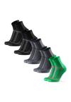 DANISH ENDURANCE Long Distance Socken - black/grey/green