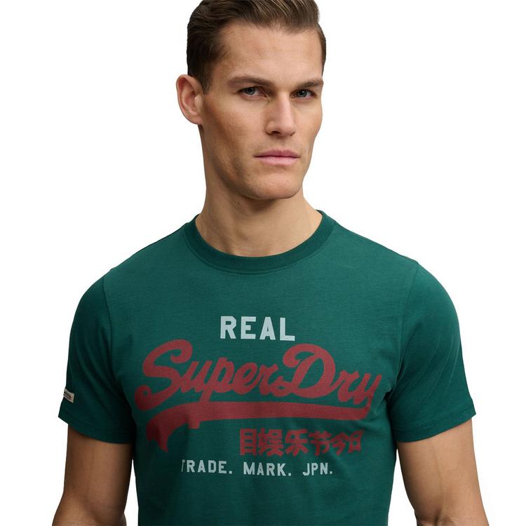 Superdry Superdry T-Shirt T-Shirt Herren - Gr&uuml;n - 1 | SportScheck