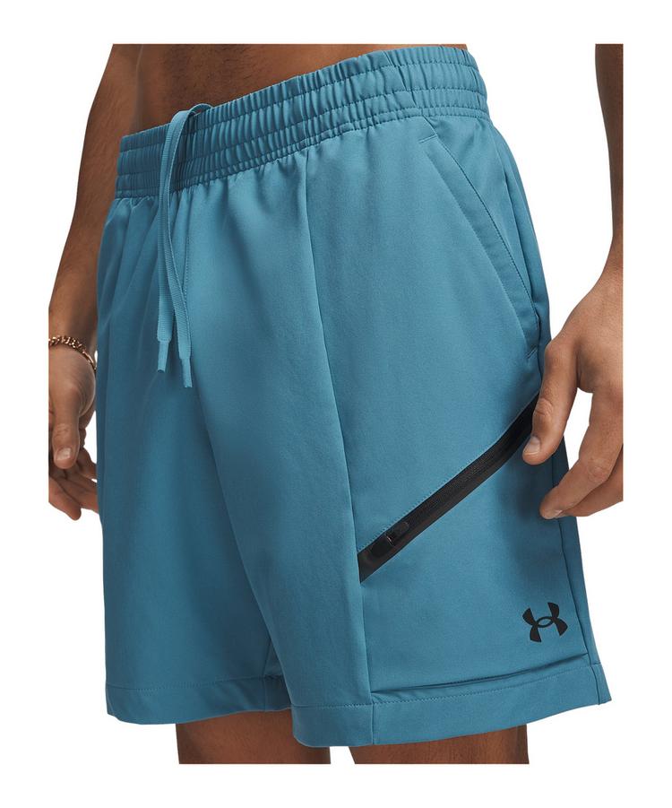 Under Armour Under Armour Unstoppable Woven Short Sweathose Herren - blau - 0 | SportScheck