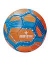 Derbystar Street Soccer v24 Trainingsball Fu&szlig;ball - orangeblauweiss