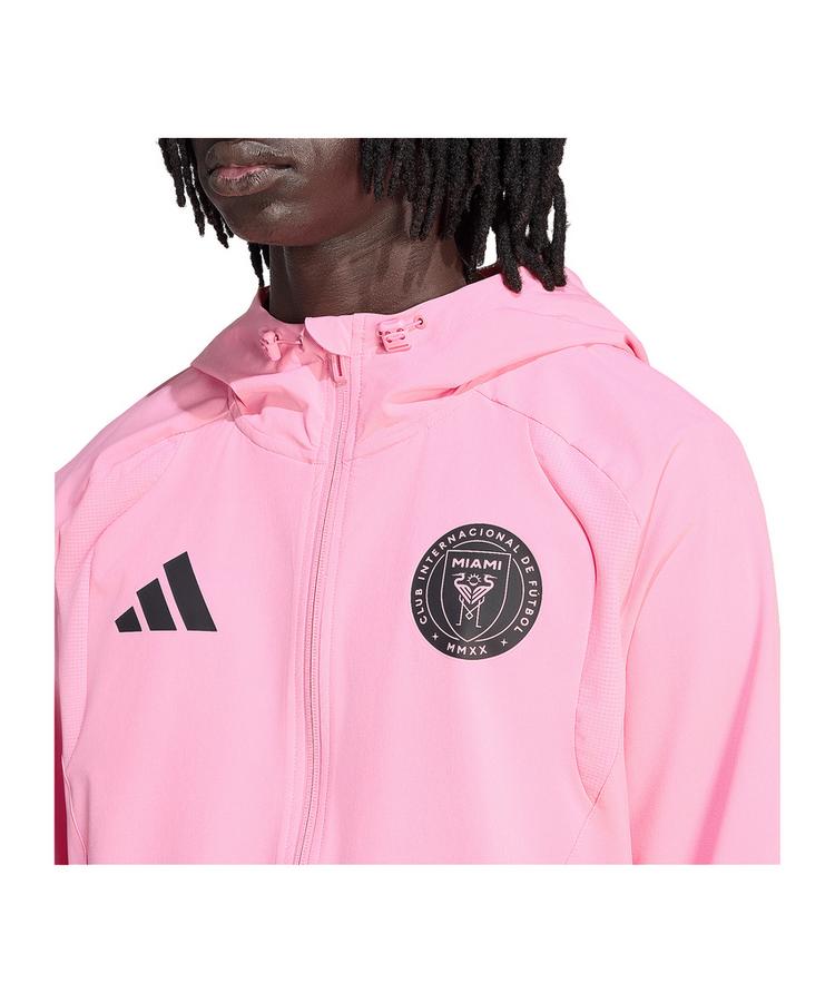 adidas adidas Inter Miami Tiro Travel Jacke Trainingsjacke Herren - rosaschwarz - 0 | SportScheck