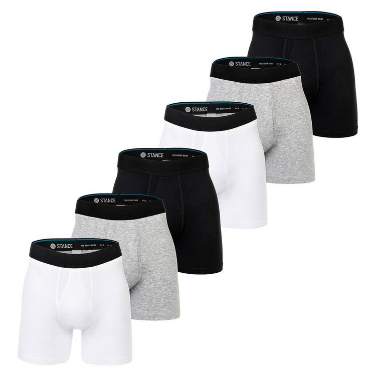 Stance Stance Boxershort Unterhose Herren - Schwarz/Wei&szlig;/Grau - 0 | SportScheck