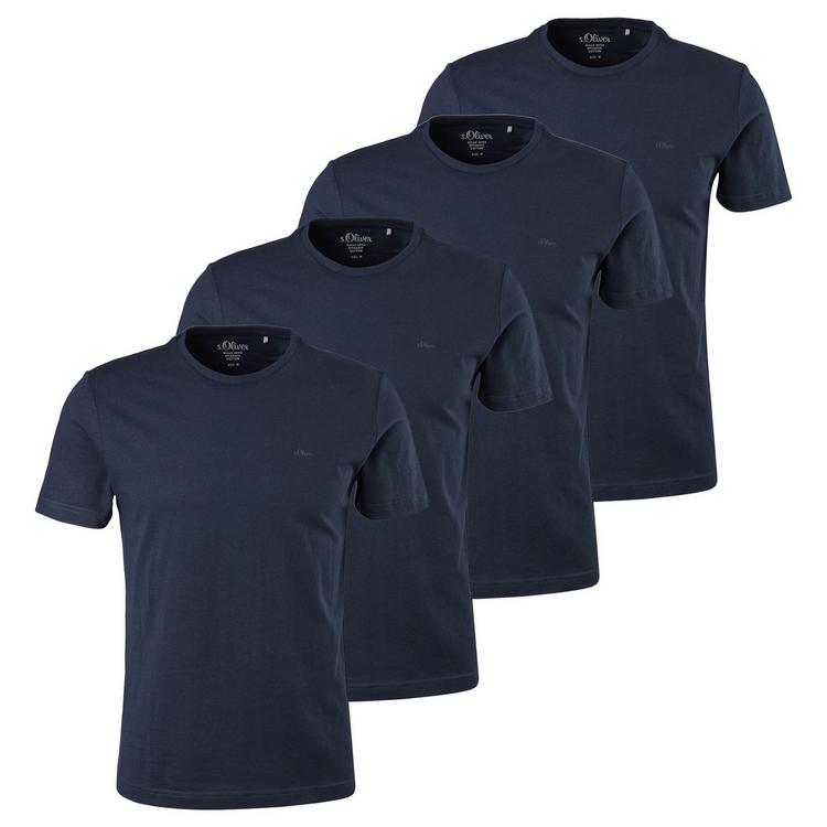 S.OLIVER S.OLIVER T-Shirt T-Shirt Herren - Dunkelblau - 0 | SportScheck
