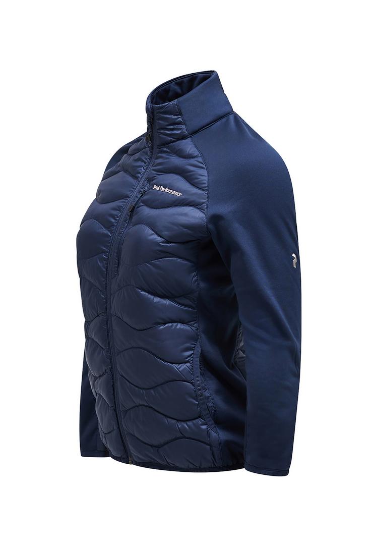 Peak Performance Peak Performance W Helium Down Hybrid Jacket Trainingsjacke Damen - dunkelblau - 0 | SportScheck
