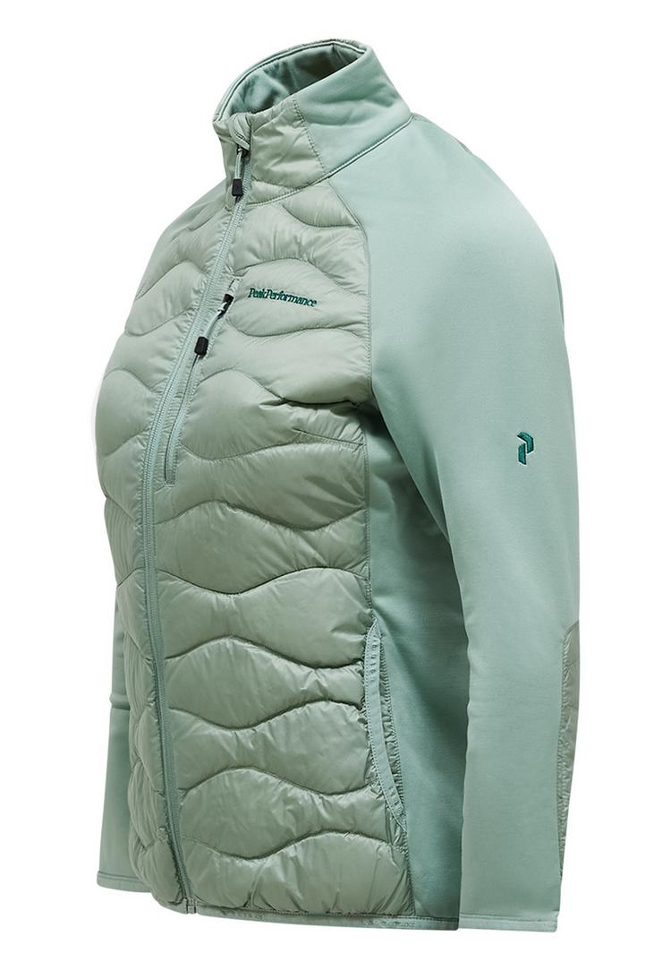 Peak Performance Peak Performance W Helium Down Hybrid Jacket Trainingsjacke Damen - SALBEI - 0 | SportScheck