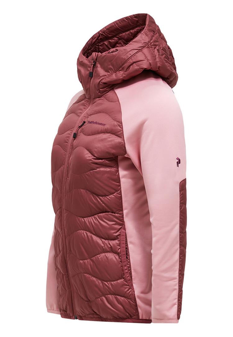 Peak Performance Peak Performance W Helium Down Hybrid Hood Funktionsjacke Damen - rotviolett - 0 | SportScheck
