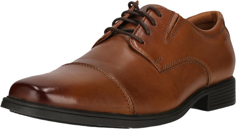 Clarks Clarks Tilden Cap Halbschuhe Herren - 5234 Dark Tan Lea - 0 | SportScheck