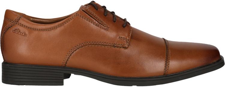 Clarks Clarks Tilden Cap Halbschuhe Herren - 5234 Dark Tan Lea - 0 | SportScheck