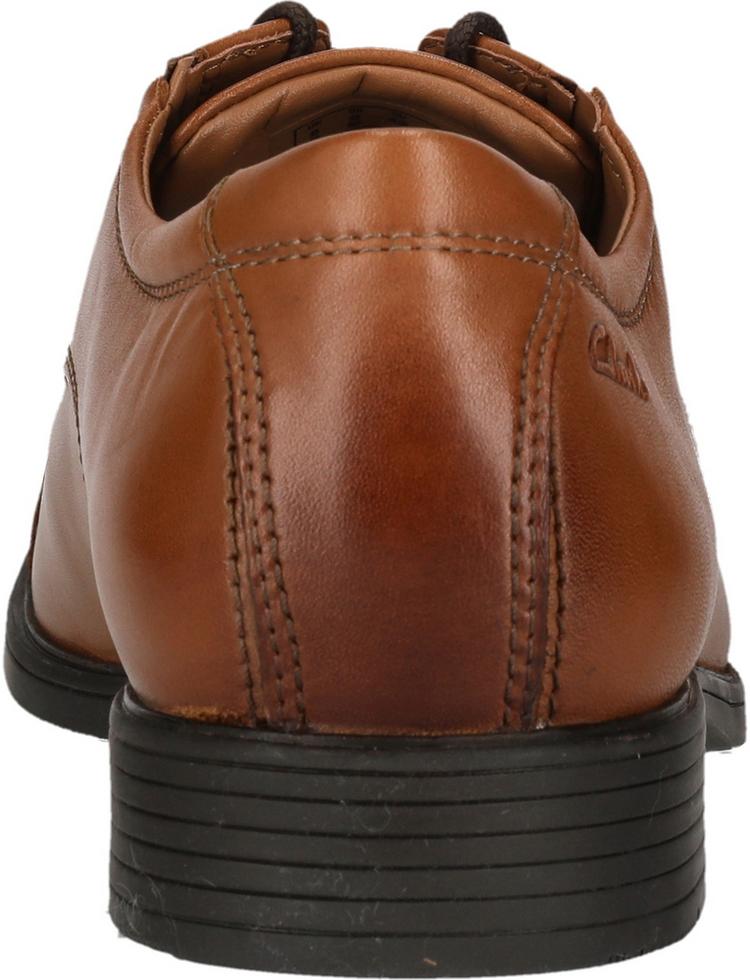 Clarks Clarks Tilden Cap Halbschuhe Herren - 5234 Dark Tan Lea - 3 | SportScheck