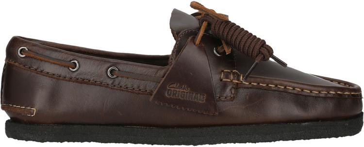 Clarks Originals Clarks Originals Godney Boat Slipper Herren - 5281 Brown Leather - 0 | SportScheck
