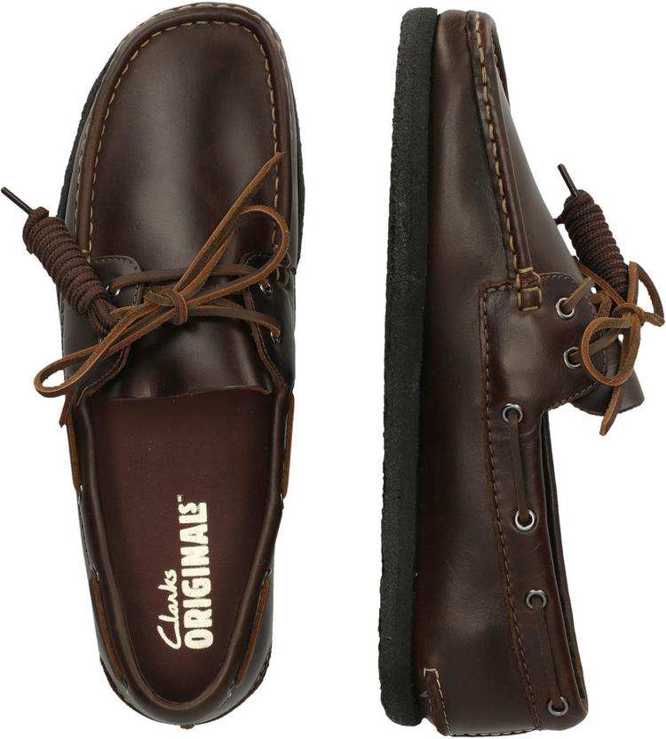 Clarks Originals Clarks Originals Godney Boat Slipper Herren - 5281 Brown Leather - 2 | SportScheck