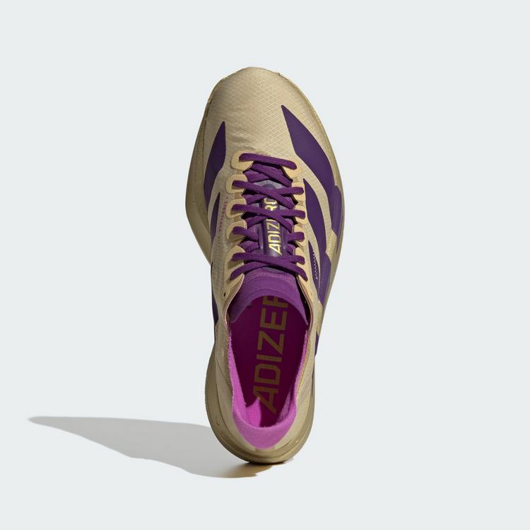 adidas adidas ADIZERO ADIOS PRO 4 SCHUH Laufschuhe Damen - Sand / Rich Purple / Gold Metallic - 1 | SportScheck
