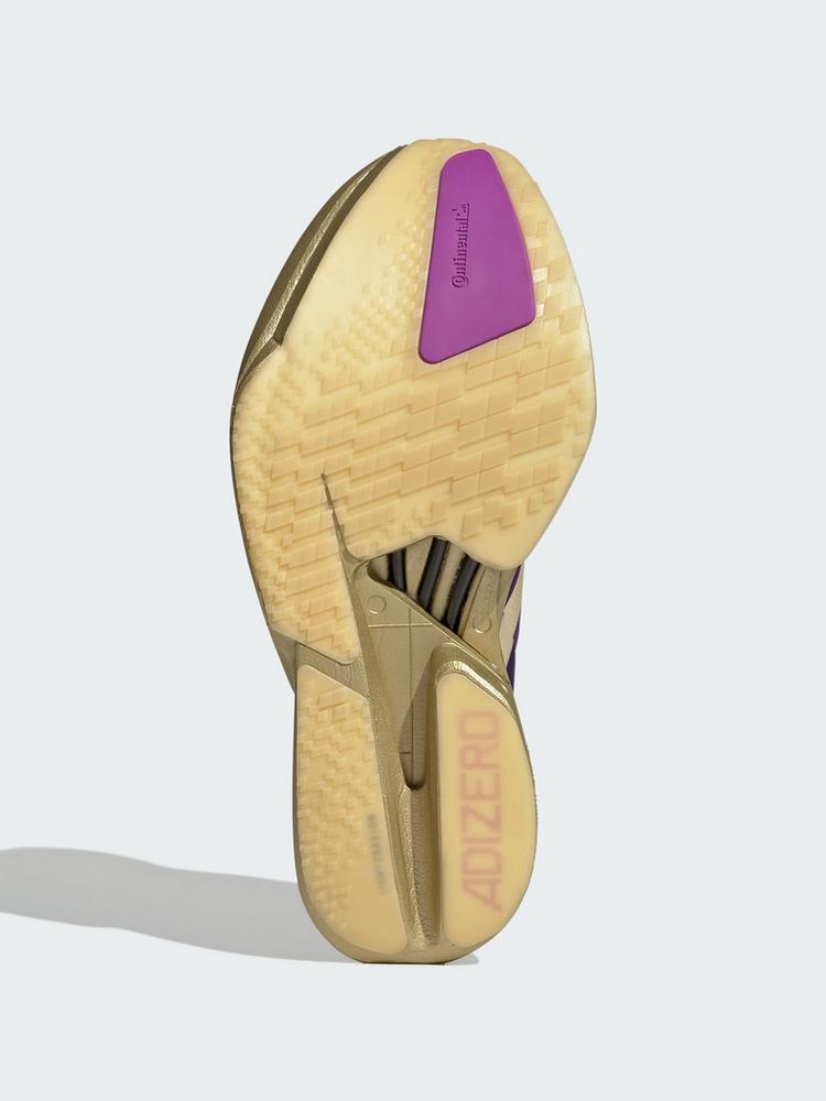 adidas adidas ADIZERO ADIOS PRO 4 SCHUH Laufschuhe Damen - Sand / Rich Purple / Gold Metallic - 2 | SportScheck